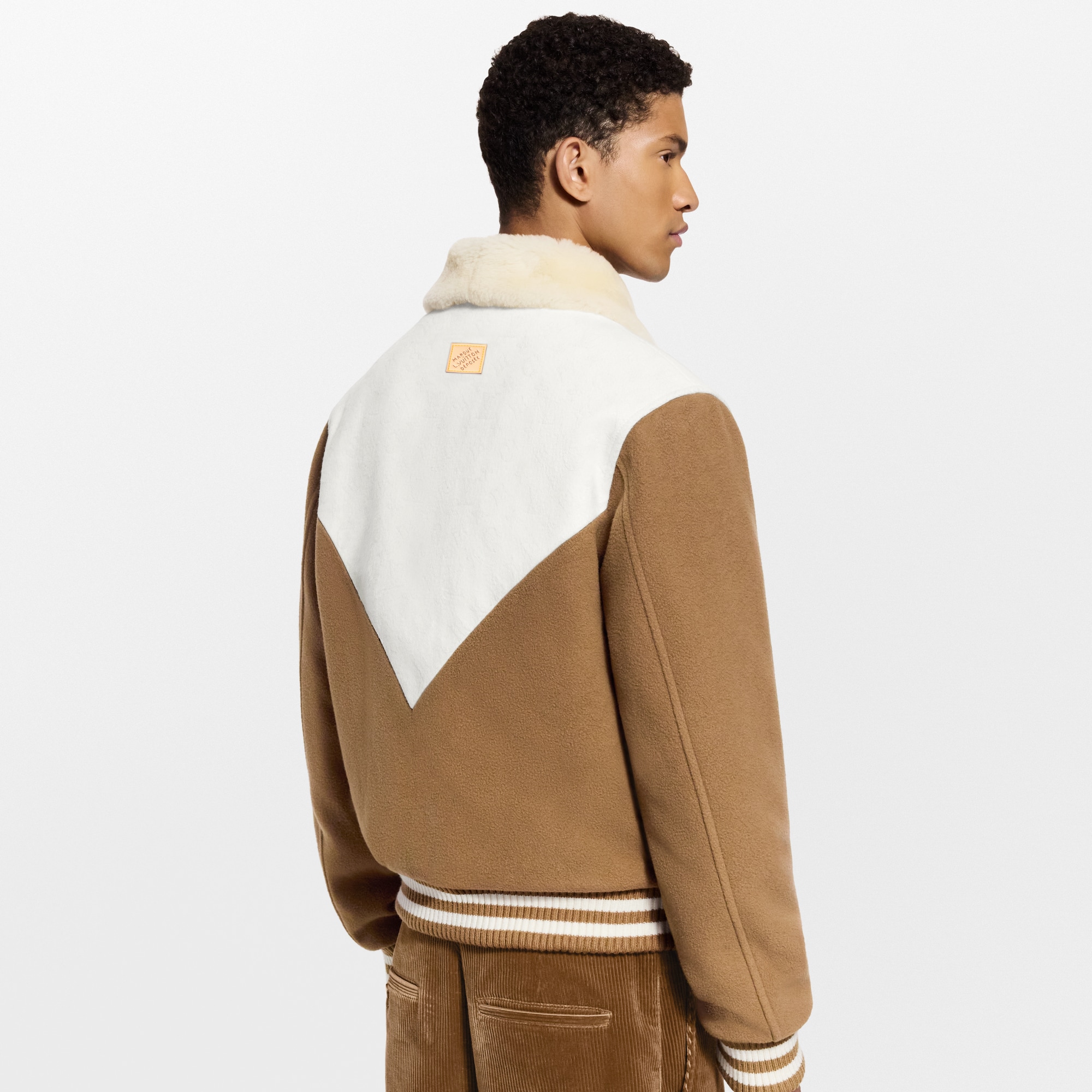 Monogram Blouson With Shearling Collar - For Men | LOUIS VUITTON